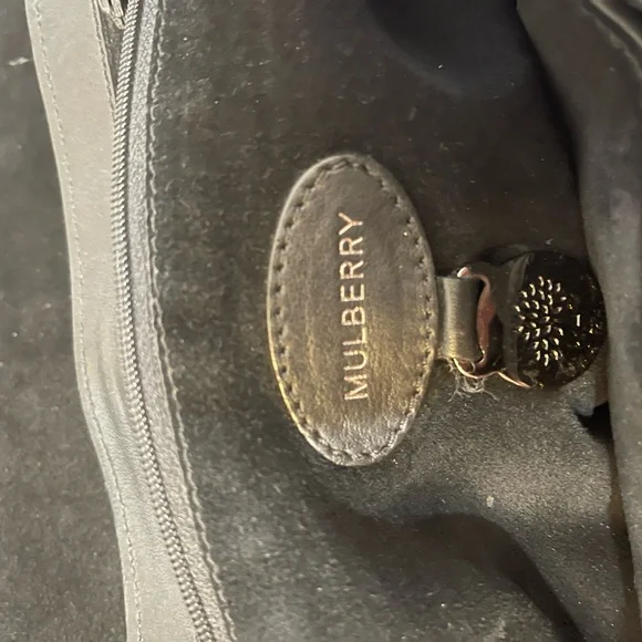 Mulberry Black Leather ZigZag Alexa Bag - Picture 4 of 17